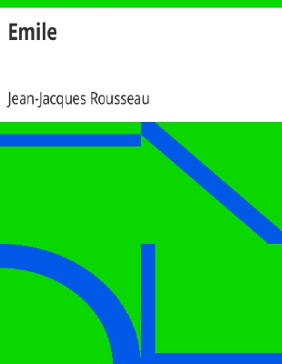 Couverture de Rousseau - Emile, or on education